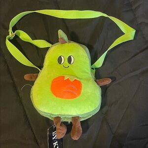 Cute Avocado Plush Crossbody Bag